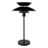 Domus Lighting Table Lamps Domus ALLEGRA-TL - Table Lamp with sleek metal base E27 Bulb holder Lights-For-You 22704 9330772227048